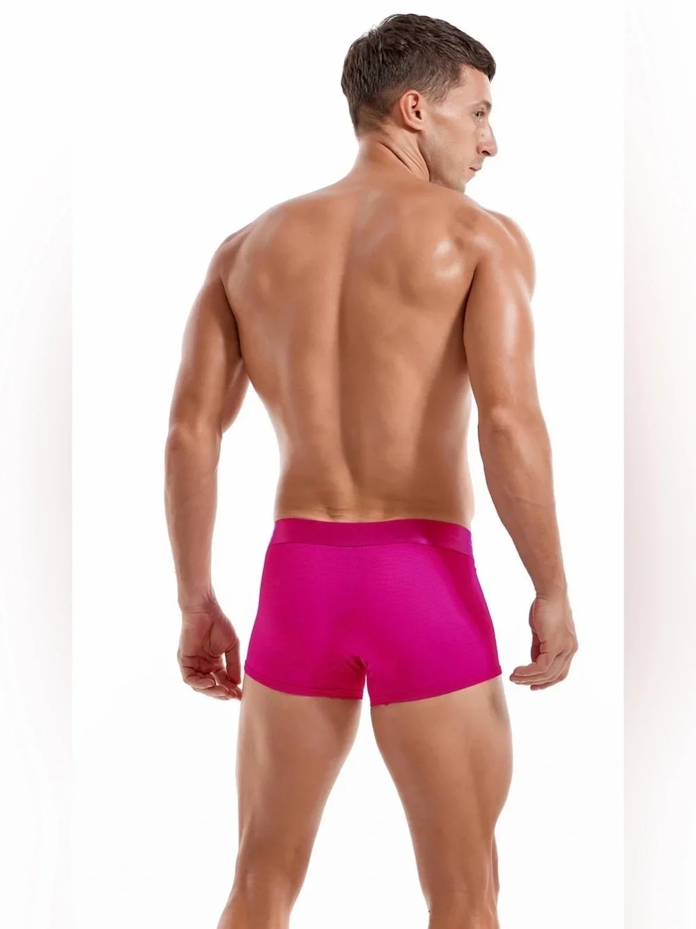 Men's JOCKMAIL Monochromatic Mesh Sports Boxers-3 pack